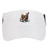 I’Ll Be In The Backyard Bourbon Whiskey Stogie Bourbon Lovers Sarcastic Adult Drive Performance Visor