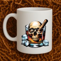I’Ll Be In The Backyard Bourbon Whiskey Stogie Bourbon Lovers Sarcastic Mug