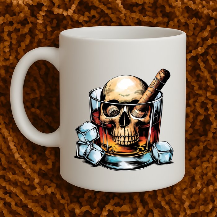 I’Ll Be In The Backyard Bourbon Whiskey Stogie Bourbon Lovers Sarcastic Mug