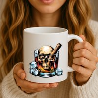 I’Ll Be In The Backyard Bourbon Whiskey Stogie Bourbon Lovers Sarcastic Mug