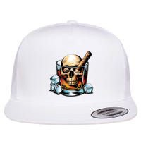 I’Ll Be In The Backyard Bourbon Whiskey Stogie Bourbon Lovers Sarcastic Flat Bill Trucker Hat