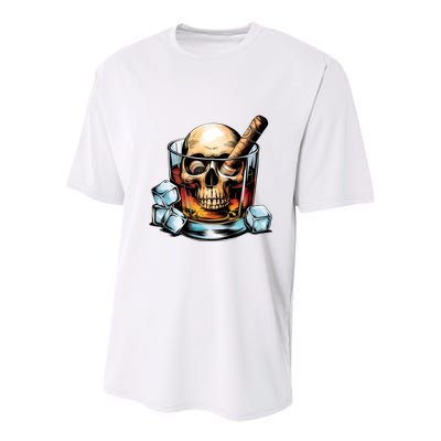 I’Ll Be In The Backyard Bourbon Whiskey Stogie Bourbon Lovers Sarcastic Youth Performance Sprint T-Shirt