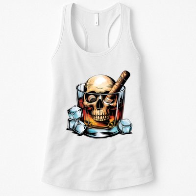 I’Ll Be In The Backyard Bourbon Whiskey Stogie Bourbon Lovers Sarcastic Womens Tank Top