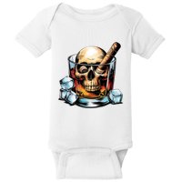 I’Ll Be In The Backyard Bourbon Whiskey Stogie Bourbon Lovers Sarcastic Baby Bodysuit
