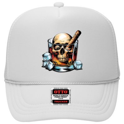 I’Ll Be In The Backyard Bourbon Whiskey Stogie Bourbon Lovers Sarcastic Trucker Hat
