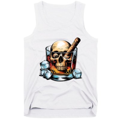 I’Ll Be In The Backyard Bourbon Whiskey Stogie Bourbon Lovers Sarcastic Tank Top