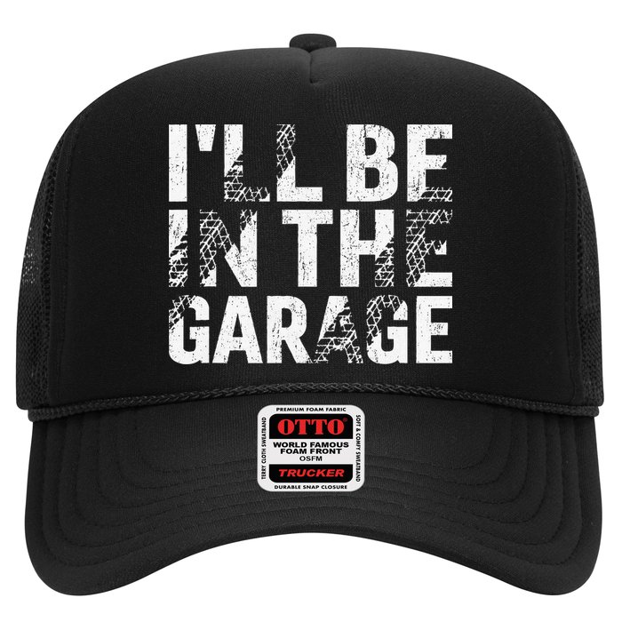 ILl Be In The Garage Dad Car Mechanic Garage Fathers Day Hat
