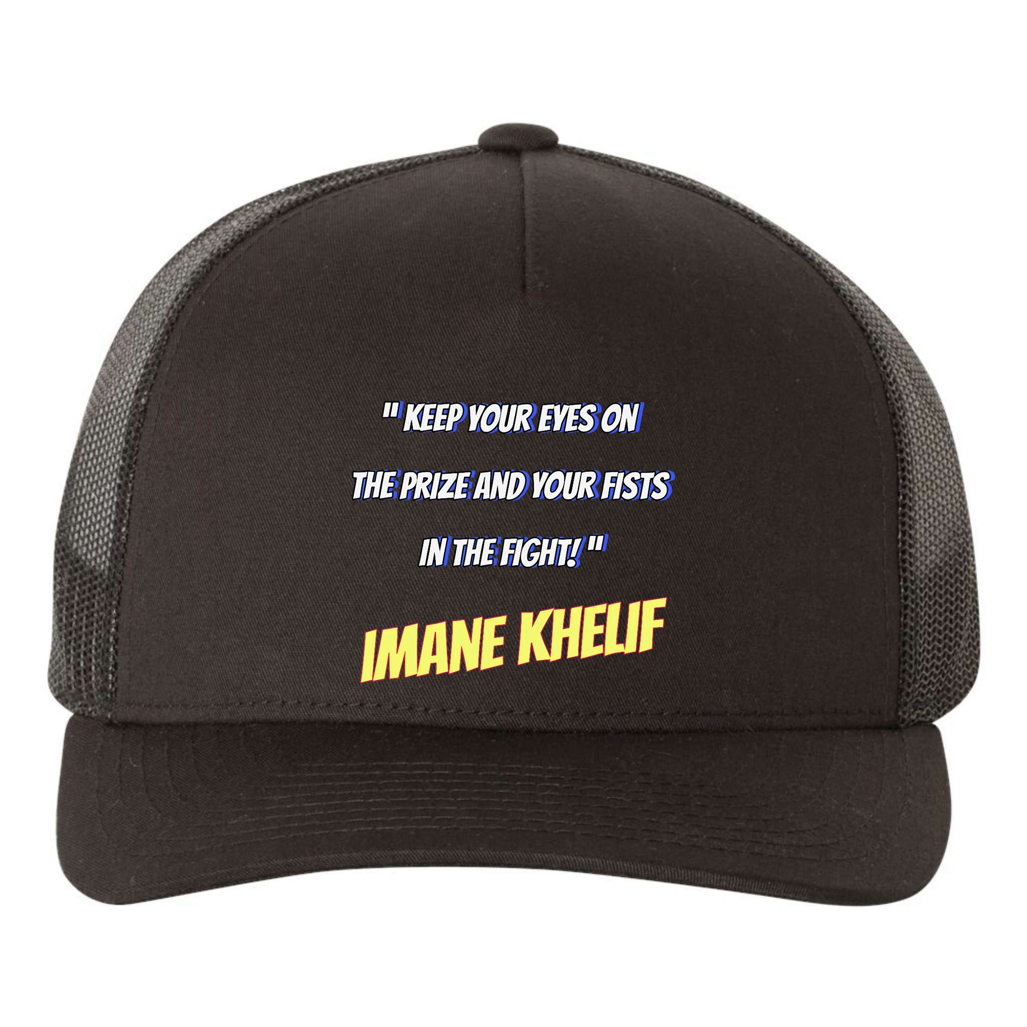 Imane Boxer Yupoong Adult 5-Panel Trucker Hat