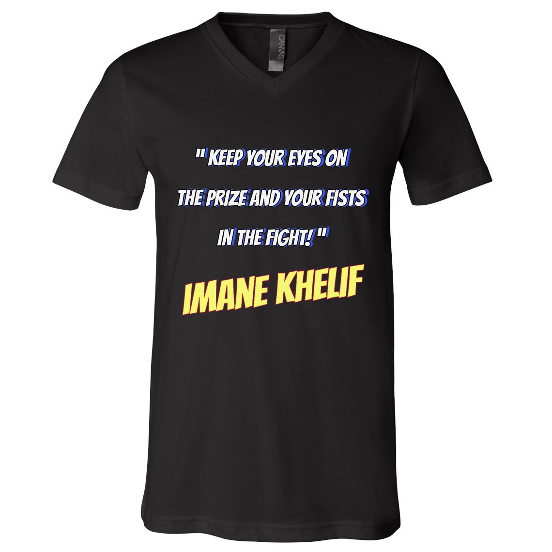 Imane Boxer V-Neck T-Shirt