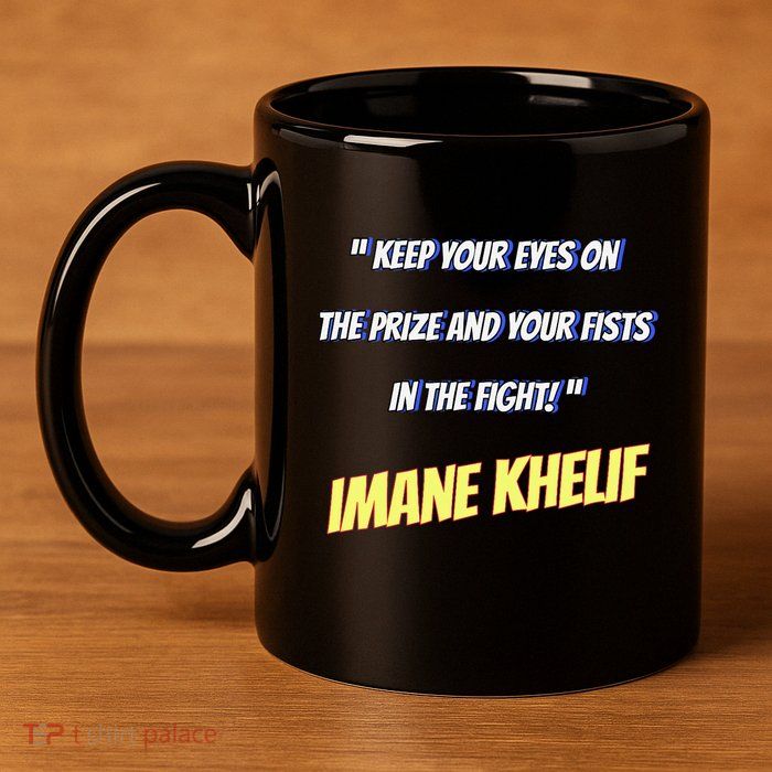 Imane Boxer 11oz C Handle Ceramic Mug