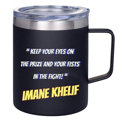 Imane Boxer 12oz Stainless Steel Coffee Mug