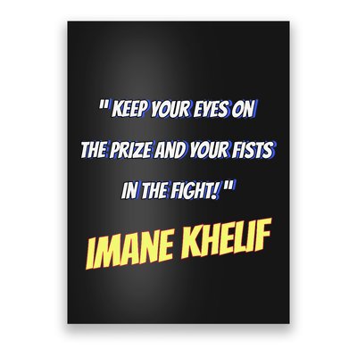 Imane Boxer Poster