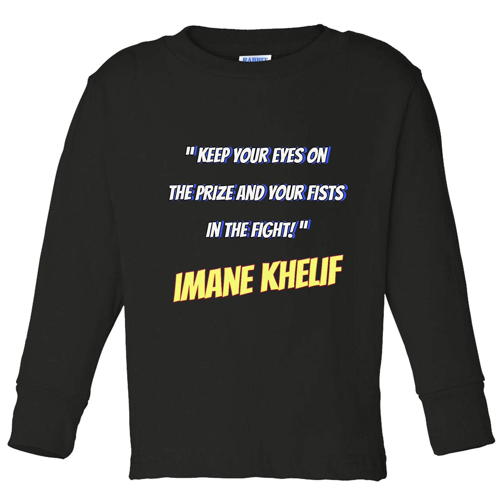 Imane Boxer Toddler Long Sleeve Shirt