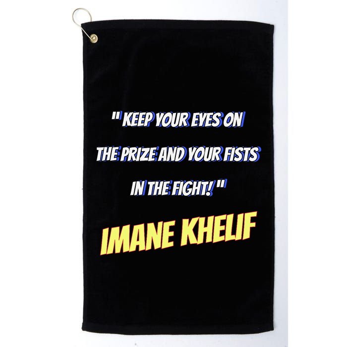 Imane Boxer Golf Towel