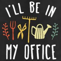 Ill Be In My Office Garden Funny Gardening 11oz C Handle Ceramic Mug