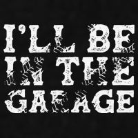 ILl Be In The Garage Auto Mechanic Project Car Builder Ladies PosiCharge Tri-Blend Wicking Tank