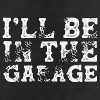 ILl Be In The Garage Auto Mechanic Project Car Builder Adult Drive Performance Visor