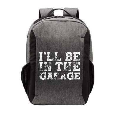 ILl Be In The Garage Auto Mechanic Project Car Builder Vector Backpack