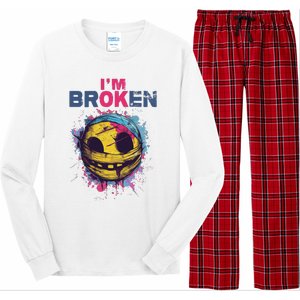 Im Broken Long Sleeve Pajama Set