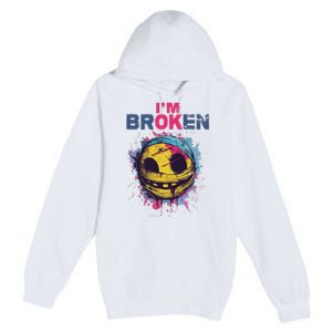 Im Broken Premium Pullover Hoodie