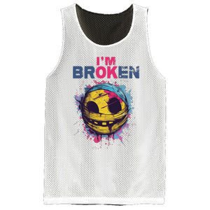 Im Broken Mesh Reversible Basketball Jersey Tank