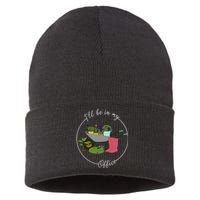 ILl Be In My Office Garden Gardening And Planting Lovers Sustainable Knit Beanie