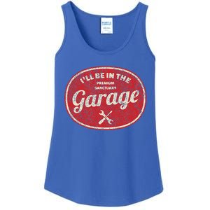 ILl Be In The Garage Ladies Essential Tank