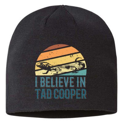 I Believe In Tad Cooper Tad Cooper Fan Sustainable Beanie