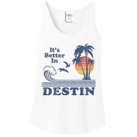 ItS Better In Destin Florida Beach Ladies Essential Tank