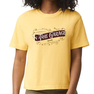 ILl Be In The Garage Comfort Colors Boxy T-Shirt