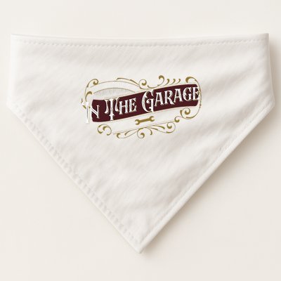 ILl Be In The Garage USA-Made Doggie Bandana