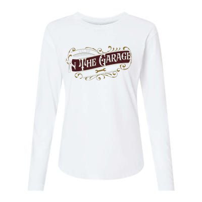 ILl Be In The Garage Womens Cotton Relaxed Long Sleeve T-Shirt