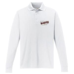 ILl Be In The Garage Performance Long Sleeve Polo