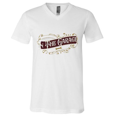ILl Be In The Garage V-Neck T-Shirt