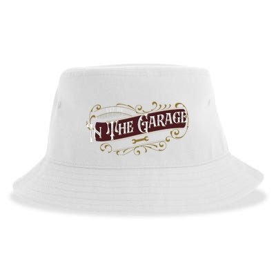 ILl Be In The Garage Sustainable Bucket Hat