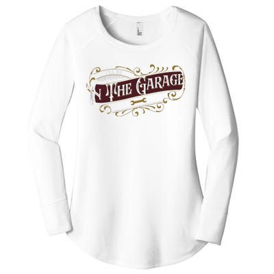 ILl Be In The Garage Women's Perfect Tri Tunic Long Sleeve Shirt