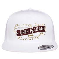 ILl Be In The Garage Flat Bill Trucker Hat