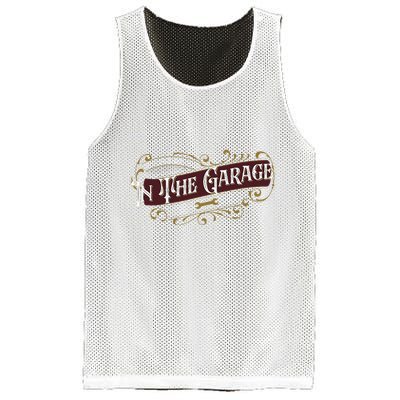 ILl Be In The Garage Mesh Reversible Basketball Jersey Tank