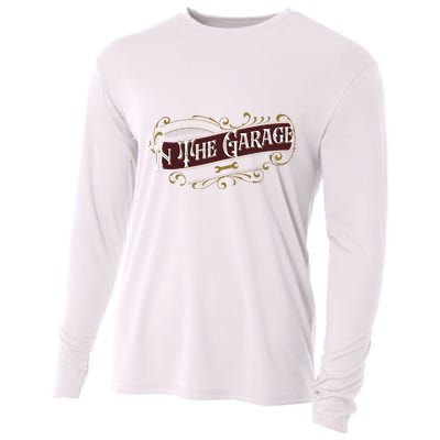 ILl Be In The Garage Cooling Performance Long Sleeve Crew