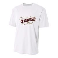 ILl Be In The Garage Youth Performance Sprint T-Shirt