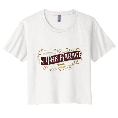 ILl Be In The Garage Crop Top
