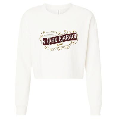 ILl Be In The Garage Cropped Pullover Crew