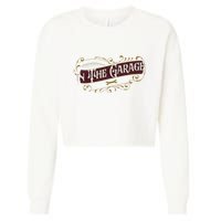 ILl Be In The Garage Cropped Pullover Crew