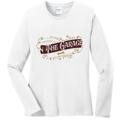 ILl Be In The Garage Ladies Long Sleeve Shirt