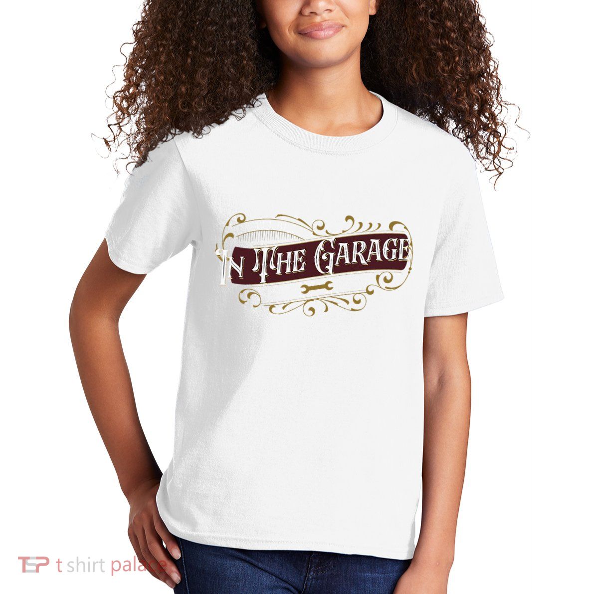 ILl Be In The Garage Kids T-Shirt