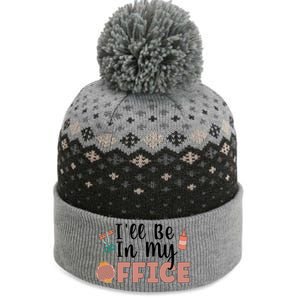 Ill Be In My Office Scrapbooking Scrapbooker Scrapbook Gift The Baniff Cuffed Pom Beanie