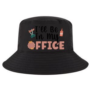 Ill Be In My Office Scrapbooking Scrapbooker Scrapbook Gift Cool Comfort Performance Bucket Hat