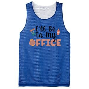 Ill Be In My Office Scrapbooking Scrapbooker Scrapbook Gift Mesh Reversible Basketball Jersey Tank