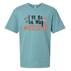 Ill Be In My Office Scrapbooking Scrapbooker Scrapbook Gift Sueded Cloud Jersey T-Shirt