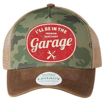 Ill Be In The Garage Legacy Tie Dye Trucker Hat